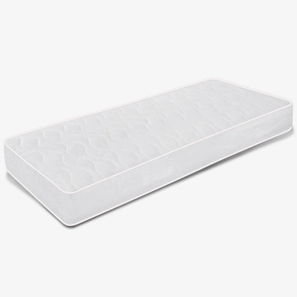 Colchón Individual de Poliuretano 85x185 CM Antialérgico Antiácaros NABOR