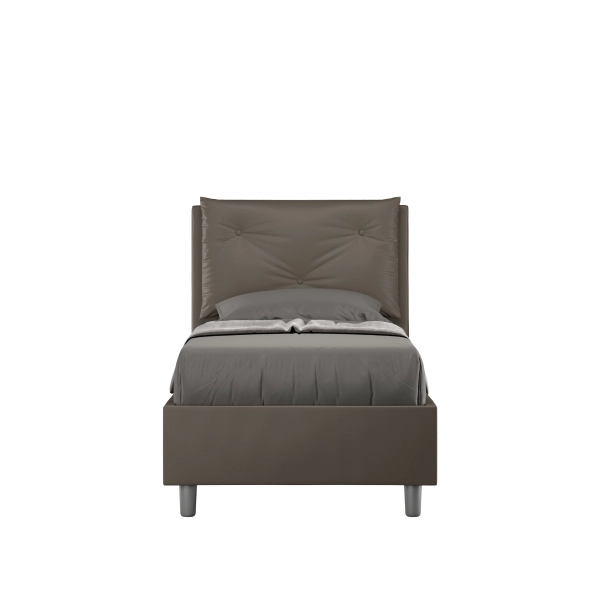 Appia Bett 80x210 mit Cappuccino-Basis