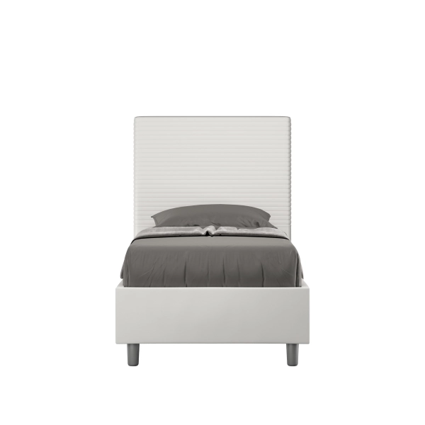 Cama Focus malla 80x210 y contenedor blanco