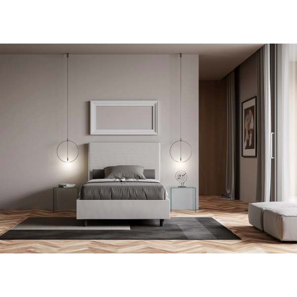 Focus Bett 120x190 mit weißer Basis