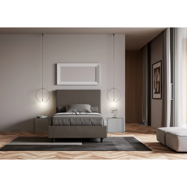 Focus Bett 120x210 mit Cappuccino-Basis
