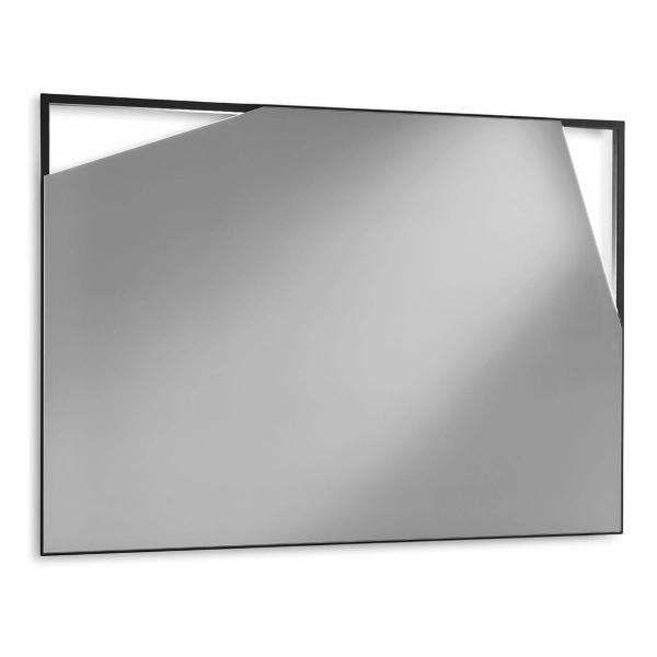 Salle de bain complète suspendue avec base miroir 120 LED et 2 vasques sur pied - RIO Tek