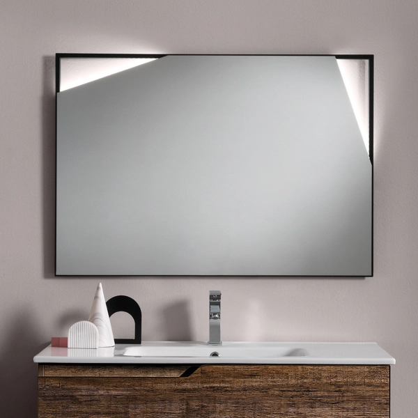 Espejo de baño rectangular SOUL 70x100 cms con LED