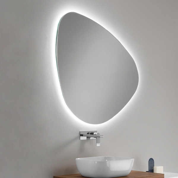Espejo de baño 68x75 cm SPIRIT con retroiluminación LED
