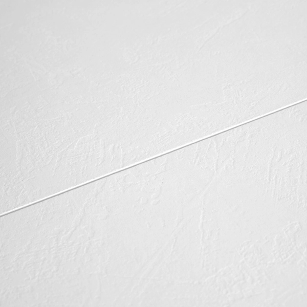 Console extensible jusqu'à 3,02 mètres avec 14 sièges Emy spatule blanche 90x42 cm