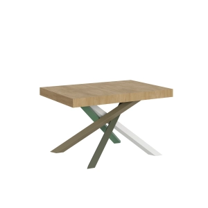 Table extensible 90x120/224 cm Volantis Chêne Nature cadre 4/A