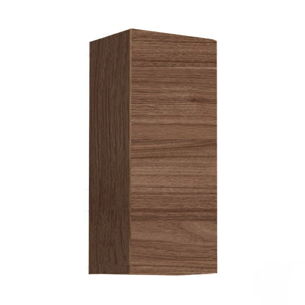 Mueble alto suspendido 30x22 con puerta reversible Noce